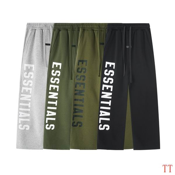 EM Sneakers Fear of God ESSENTIALS Fleece Relaxed Sweatpant -539 Black /Gray /Green White /Green Black