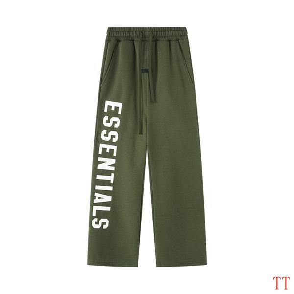 EM Sneakers Fear of God ESSENTIALS Fleece Relaxed Sweatpant -539 Black /Gray /Green White /Green Black