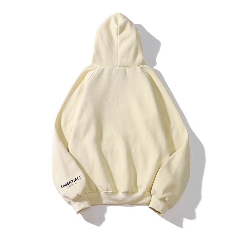 EM Sneakers Fear of God Essentials Hoodie -009 Black /Apricot /Brown /White /Dark Gray