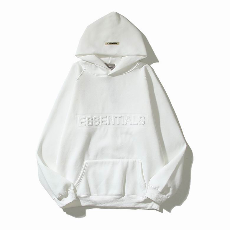 EM Sneakers Fear of God Essentials Heather Embossed Classic Hoodie -09 Black /Gray /Brown /White