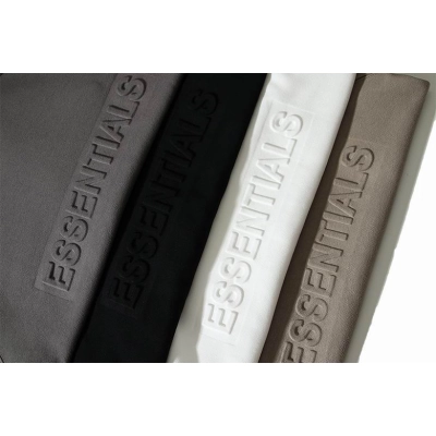 EM Sneakers Fear of God Essentials Heather Embossed Classic Hoodie -09 Black /Gray /Brown /White 02