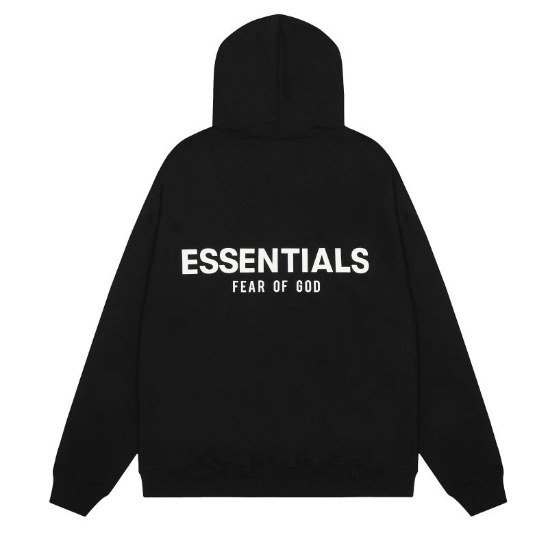 EM Sneakers Fear of God Essentials Hoodie -8115 Black