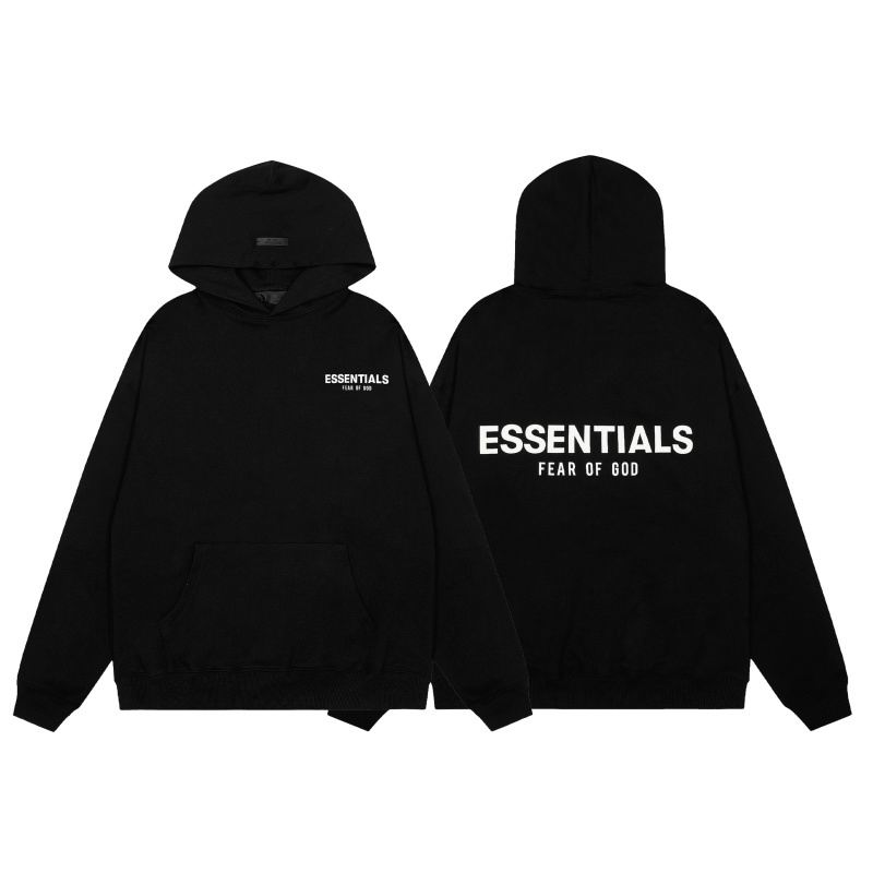 EM Sneakers Fear of God Essentials Hoodie -8117 Black