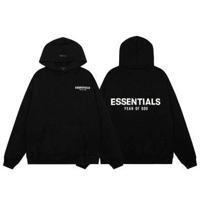 EM Sneakers Fear of God Essentials Hoodie -8117 Black 01
