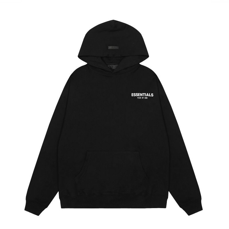 EM Sneakers Fear of God Essentials Hoodie -8117 Black