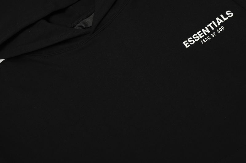 EM Sneakers Fear of God Essentials Hoodie -8117 Black