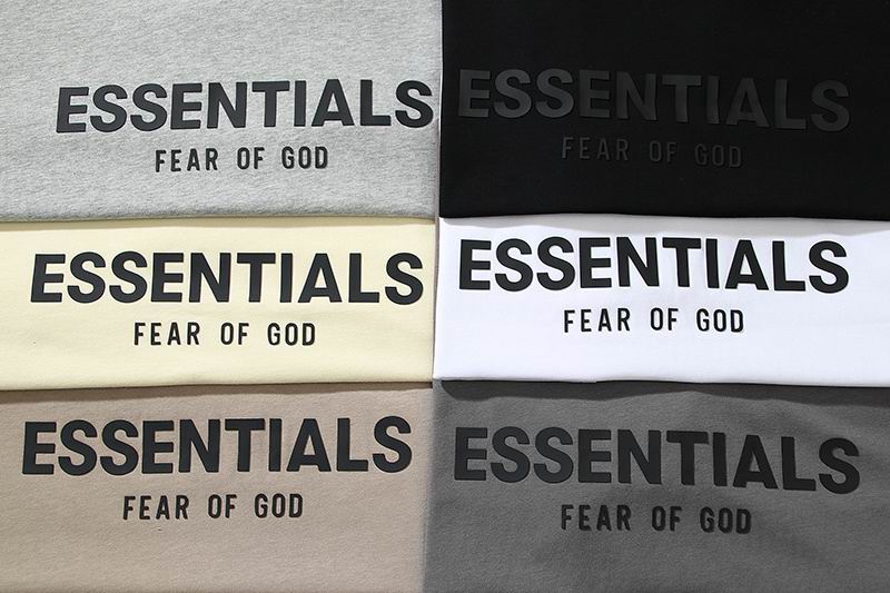 EM Sneakers Fear of God Essentials T-Shirt -S209 Gray /Dark Gray /Yellow /White /Brown /Black