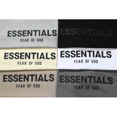 EM Sneakers Fear of God Essentials T-Shirt -S209 Gray /Dark Gray /Yellow /White /Brown /Black 02
