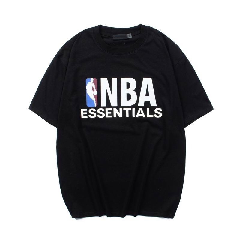EM Sneakers Fear of God Essentials x NBA Light Heather T-shirt -8968 Black