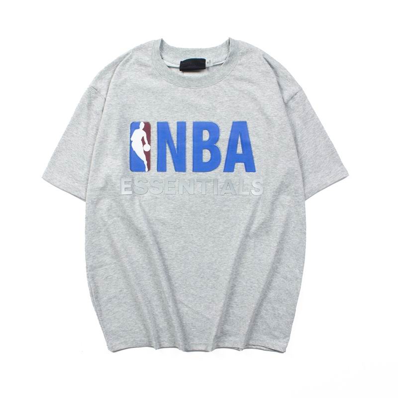 EM Sneakers Fear of God Essentials x NBA Light Heather T-shirt -8968 Gray