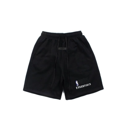 EM Sneakers Fear of God Essentials x NBA Paris Sweatshorts -9968 Gray /Black 02