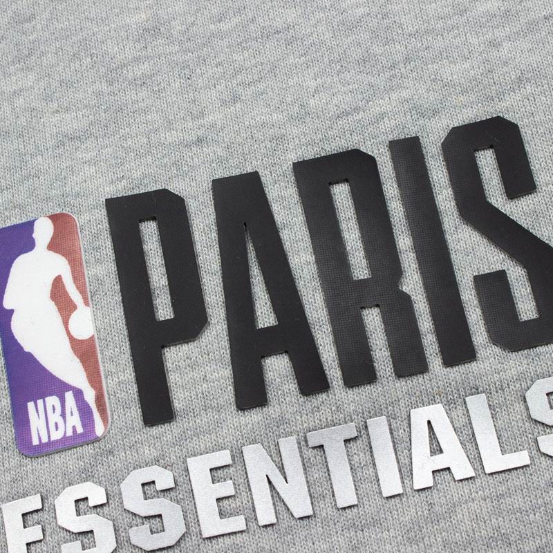 EM Sneakers Fear of God Essentials x NBA Paris Sweatshorts -9968 Gray /Black