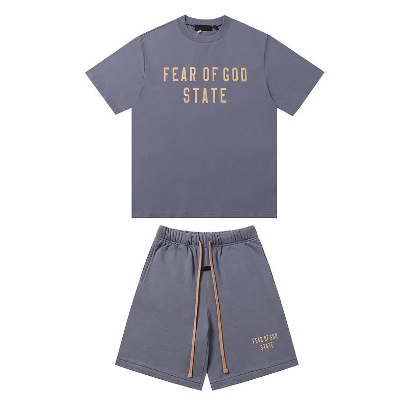 EM Sneakers Fear of God Short Suits -9968 Purple