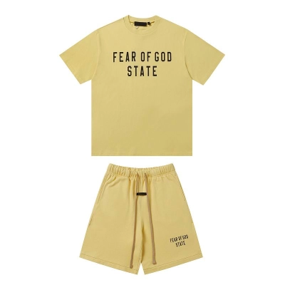 EM Sneakers Fear of God Short Suits -9968 Yellow 01