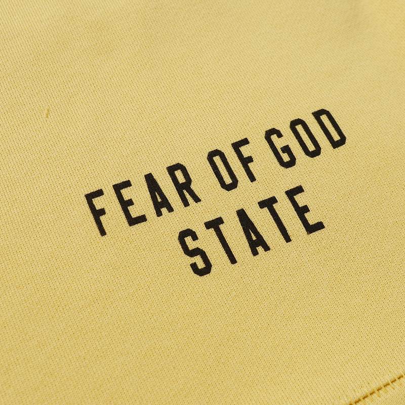 EM Sneakers Fear of God Short Suits -9968 Yellow