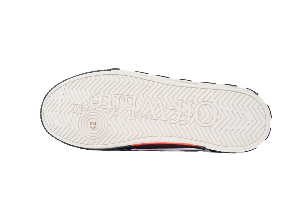 copy of EM Sneakers Off-White Vulc Low Top Black Violet