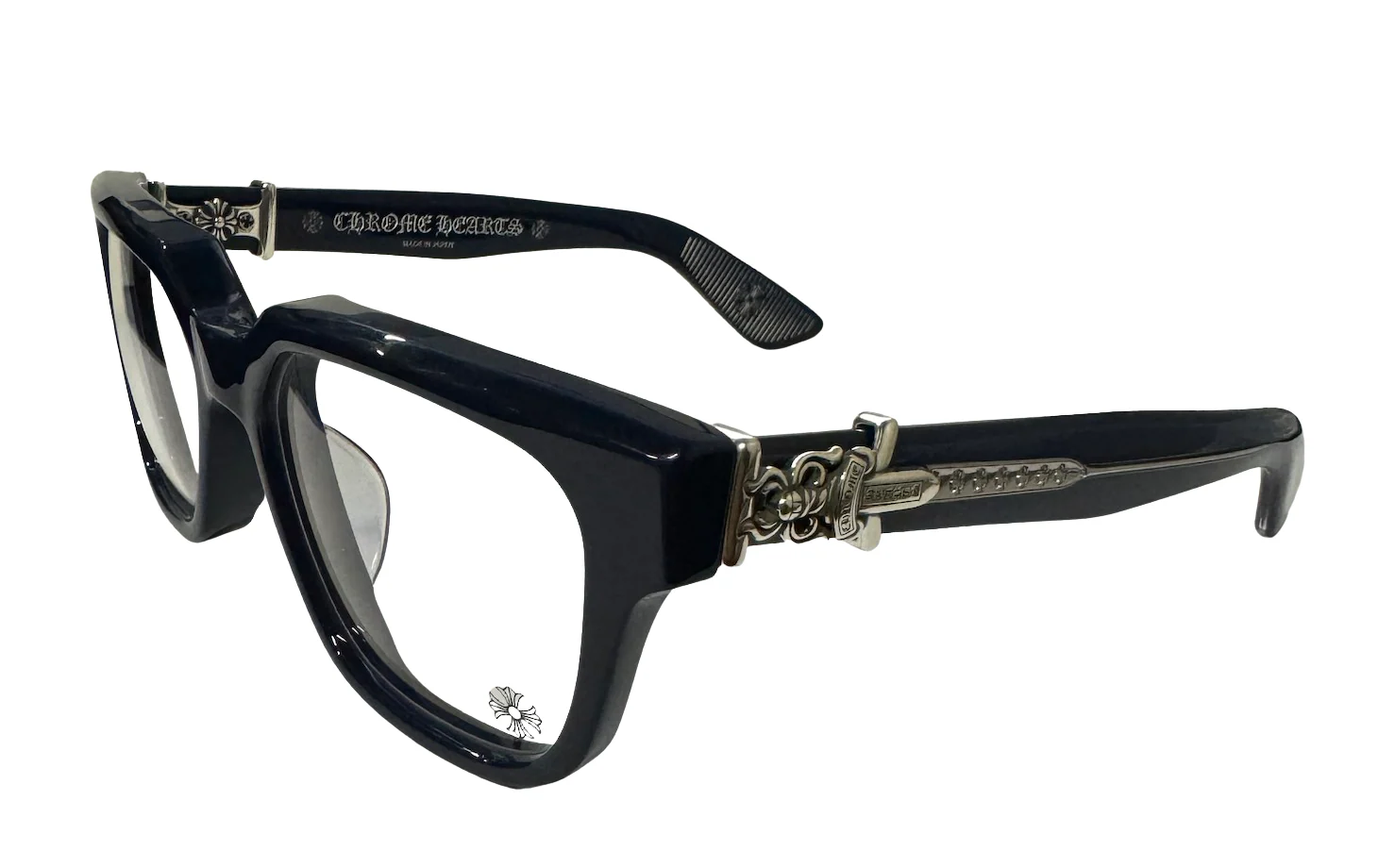 EM Sneakers Chrome Hearts Vagillionaire II Glasses Smoky Black /Sterling Silver