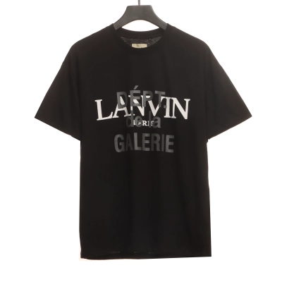EM Sneakers Lanvin x Gallery Dept. Overlapping Letter Printed T-shirt Black 01