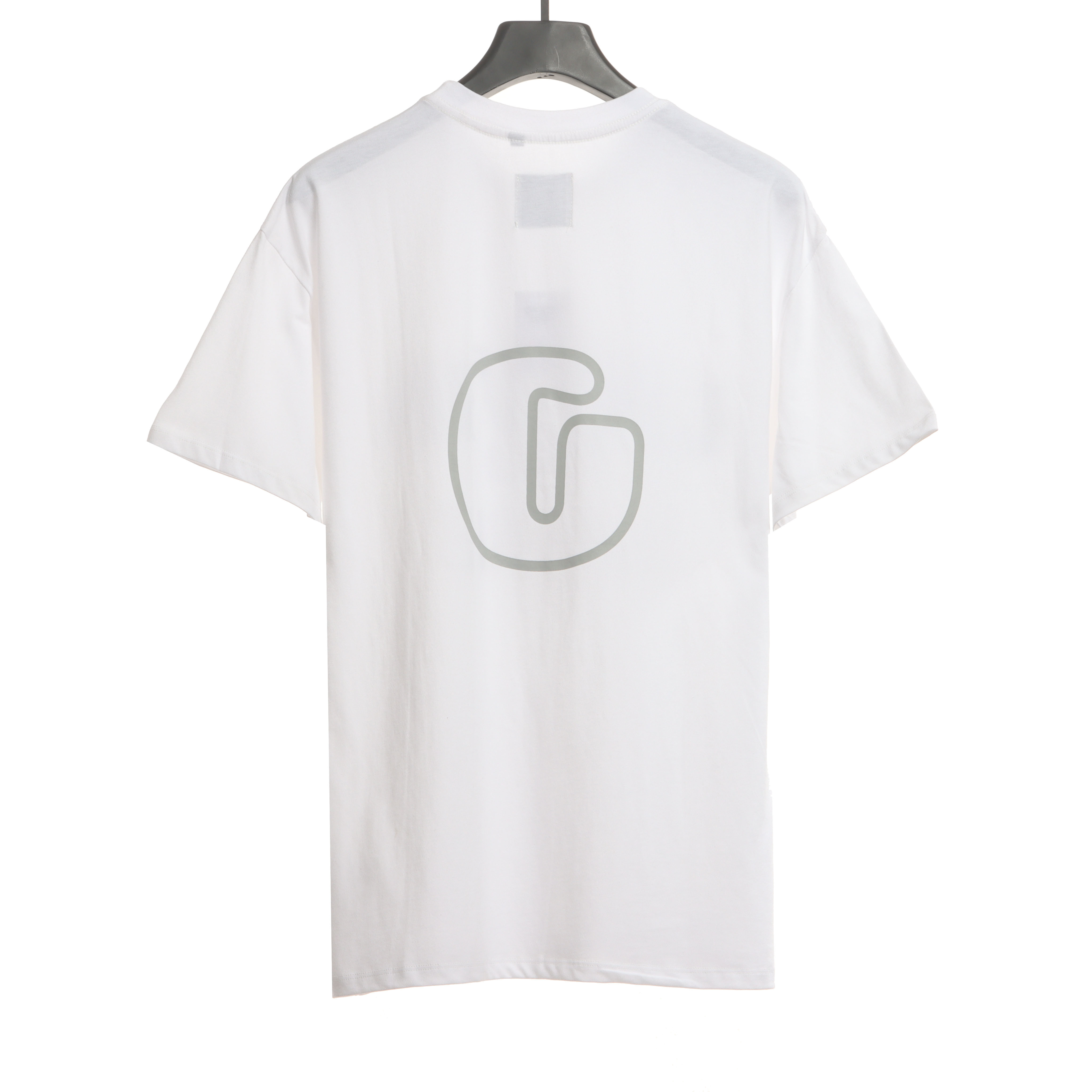 EM Sneakers Lanvin x Gallery Dept. Overlapping Letter Printed T-shirt White