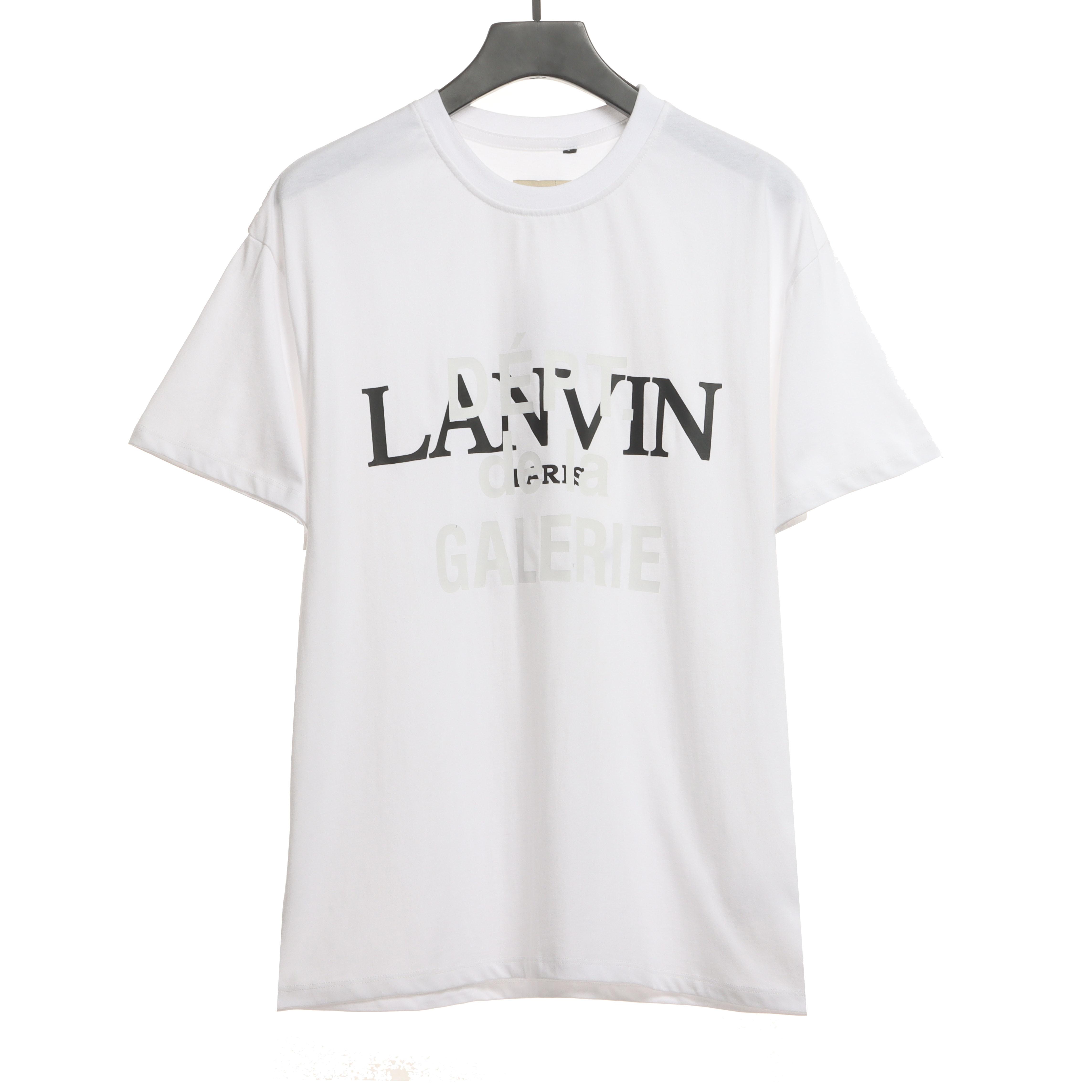 EM Sneakers Lanvin x Gallery Dept. Overlapping Letter Printed T-shirt White
