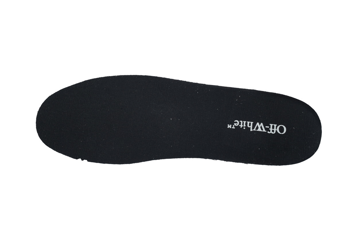 EM Sneakers Off-White Vulc Low Top Black Blue 