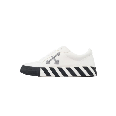 EM Sneakers Off-White Vulc Low Top White Grey 01