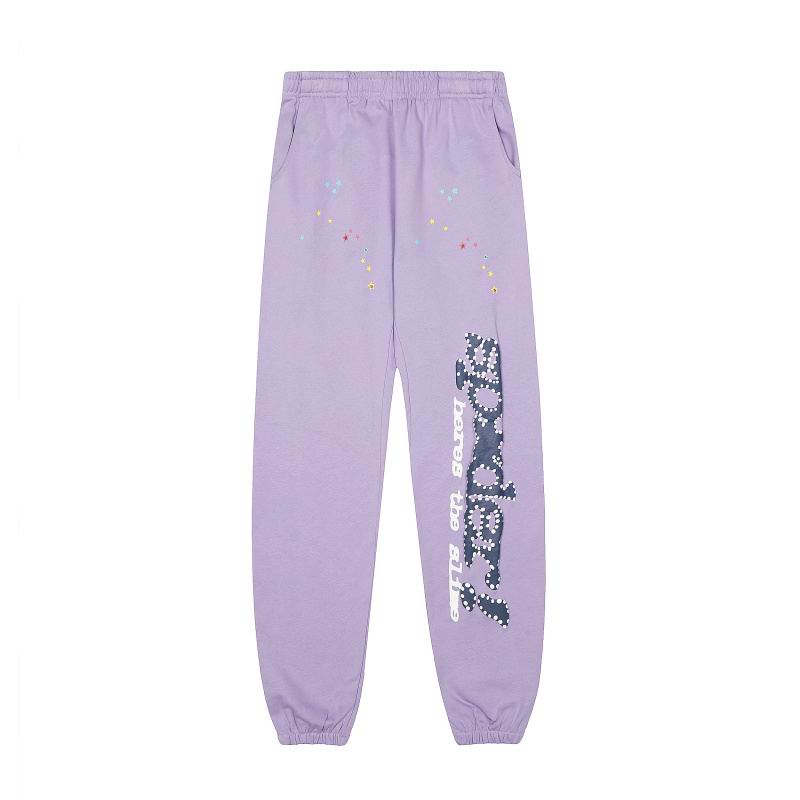 EM Sneakers Sp5der Hoodie & Sweatpant Set Acai Purple
