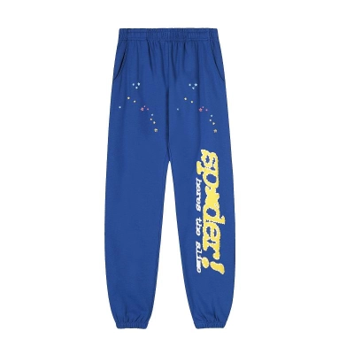 EM Sneakers Sp5der TC Sweatpants Blue 01