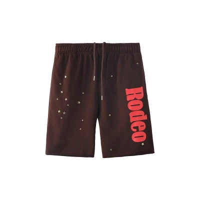 EM Sneakers Cactus Jack by Travis Scott x Sp5der Days Before Rodeo Shorts Brown 01