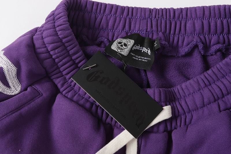 EM Sneakers Godspeed Courtside Shorts Purple