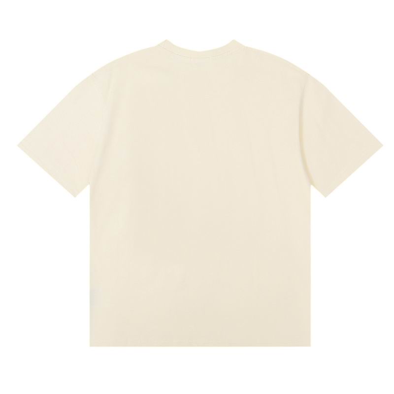 EM Sneakers Rhude T-shirt- 50182 Black /White /Apricot