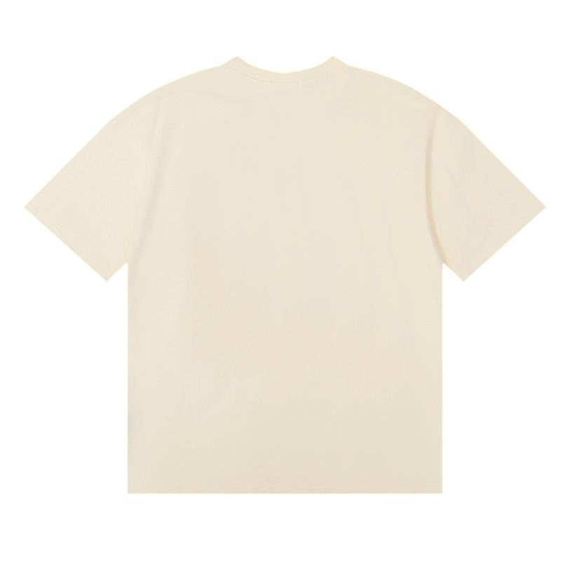 EM Sneakers Rhude T-shirt- 50185 Black /White /Apricot