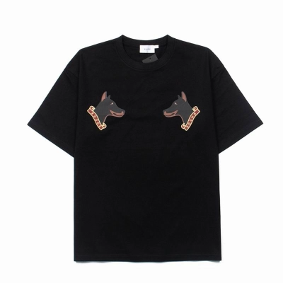 EM Sneakers Rhude T-shirt- 8371 Black 01