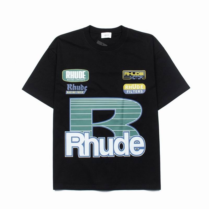 EM Sneakers Rhude T-shirt- 8372 Black