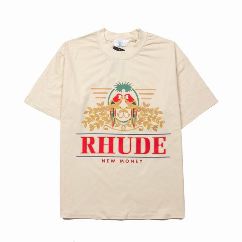 EM Sneakers Rhude T-shirt- 9602 Apricot