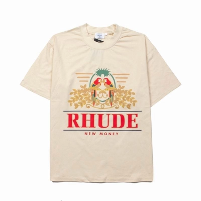 EM Sneakers Rhude T-shirt- 9602 Apricot 01