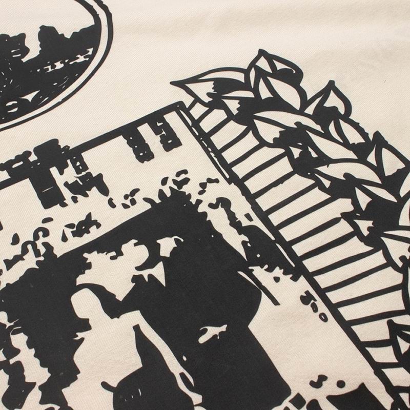 EM Sneakers Rhude T-shirt- 9603 Apricot