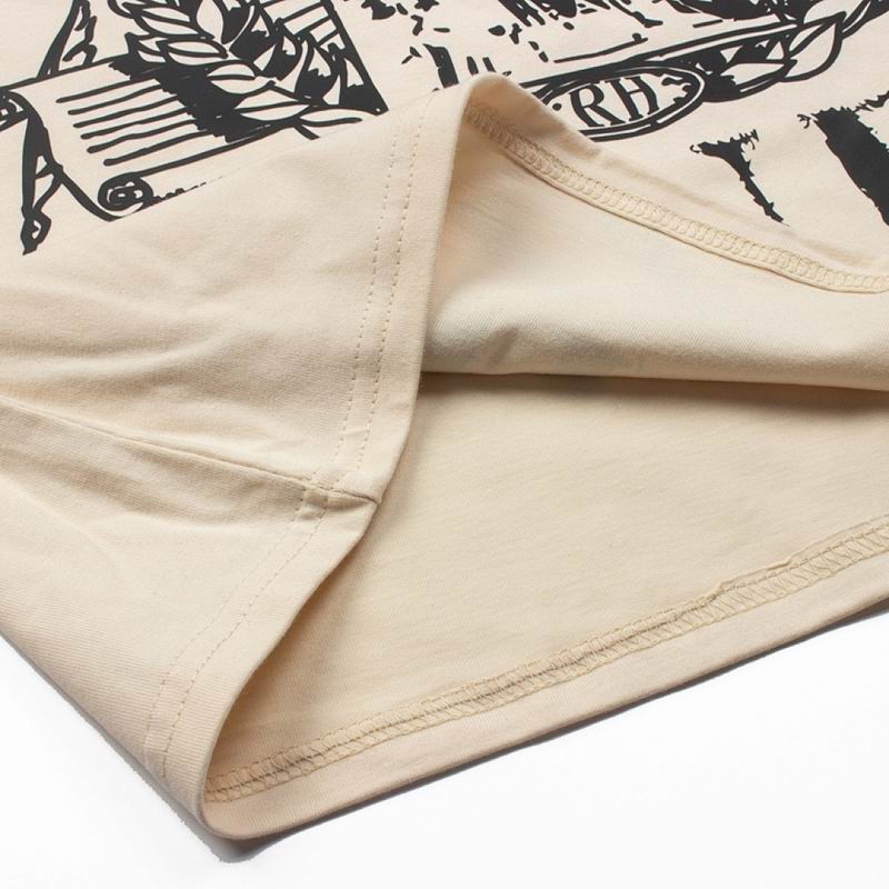 EM Sneakers Rhude T-shirt- 9603 Apricot