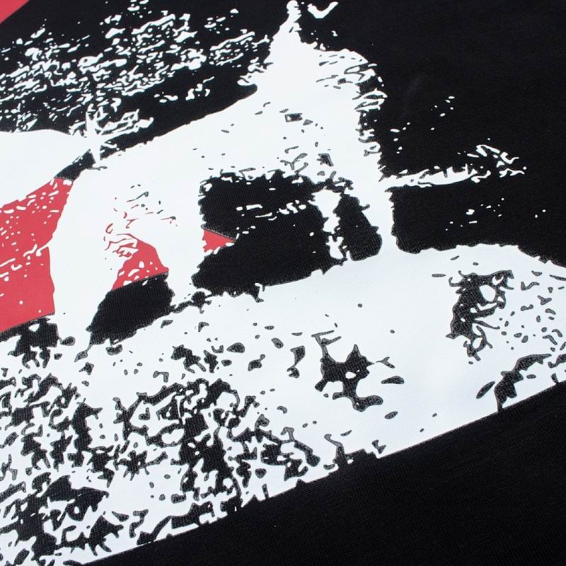 EM Sneakers Rhude T-shirt- 9606 Black