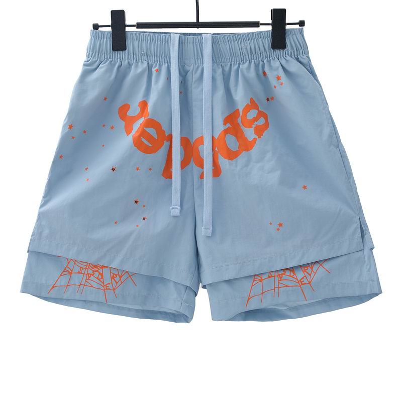 EM Sneakers Sp5der OG Web Double Layer Short Blue Orange