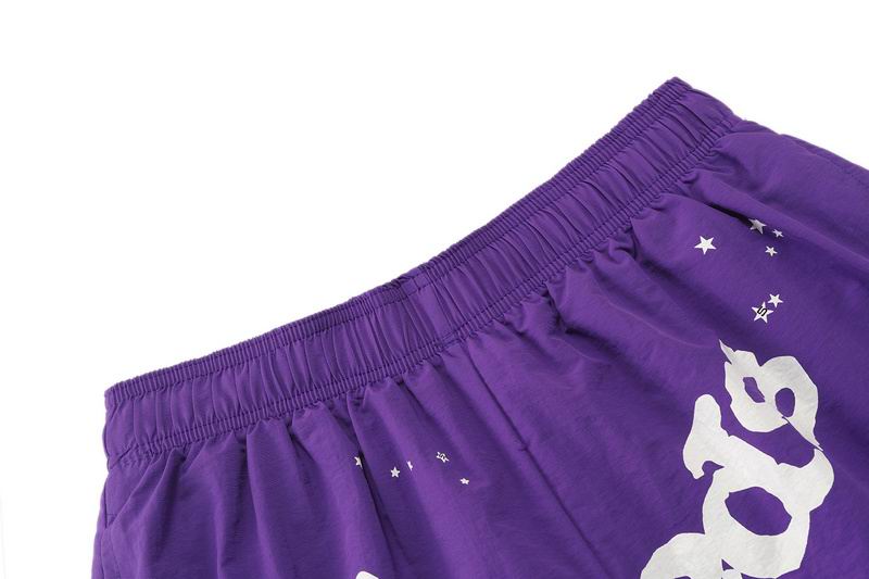 EM Sneakers Sp5der OG Web Double Layer Short Purple White