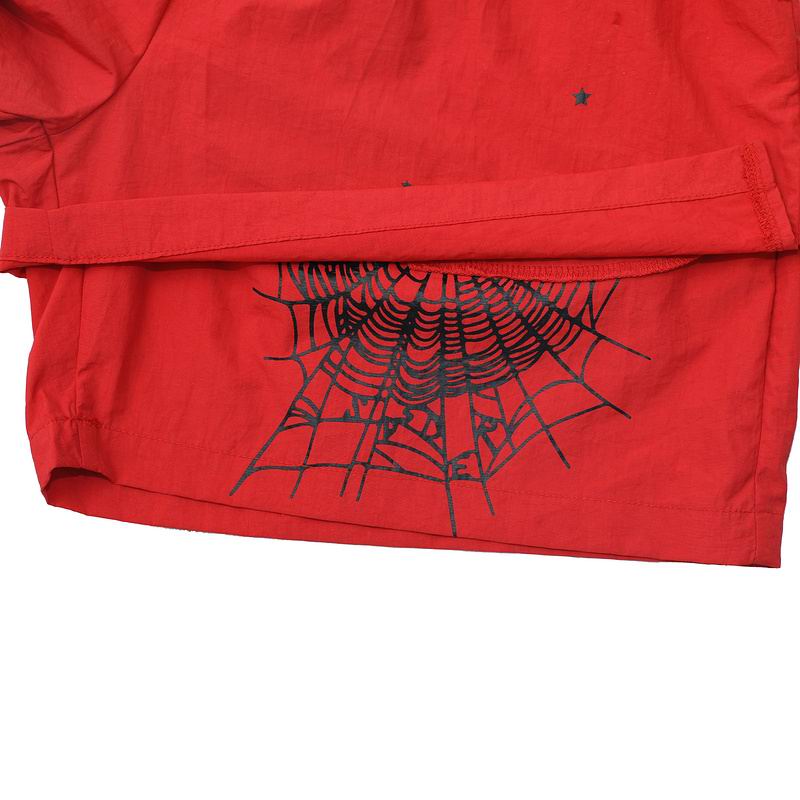 EM Sneakers Sp5der OG Web Double Layer Short Red Black