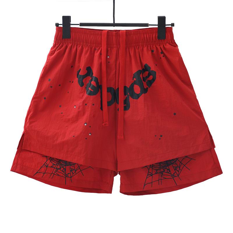 EM Sneakers Sp5der OG Web Double Layer Short Red Black
