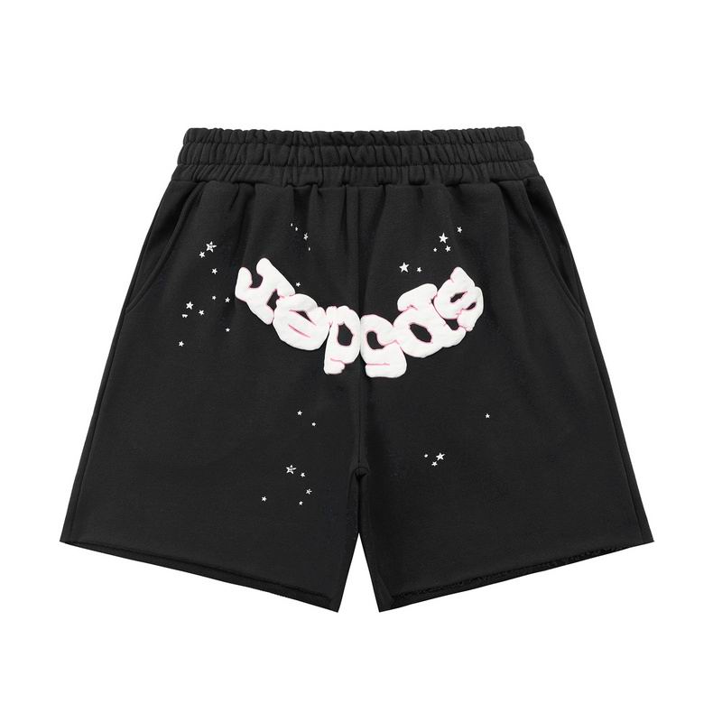 EM Sneakers Sp5der OG Web Logo Sweatshort Black