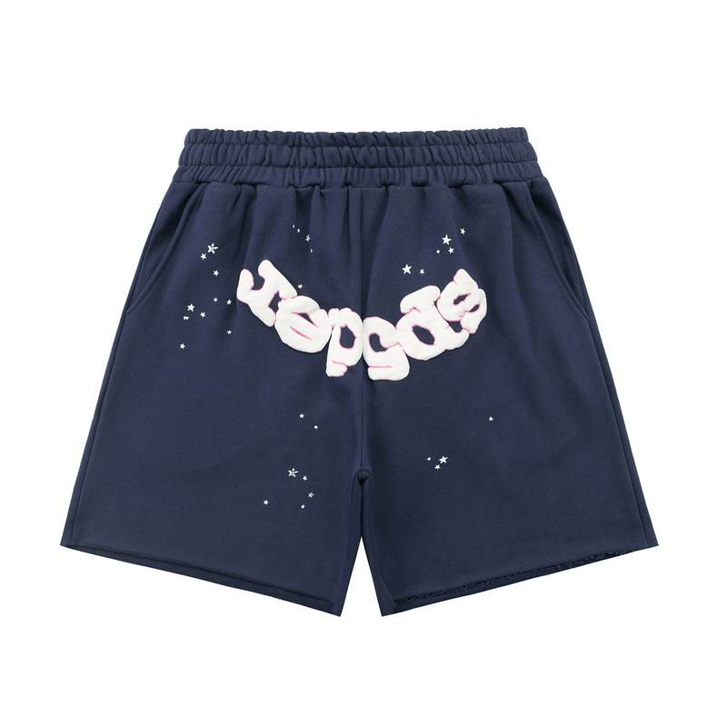 EM Sneakers Sp5der OG Web Logo Sweatshort Navy