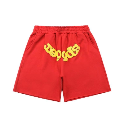 EM Sneakers Sp5der Web Shorts -952 Red /Black 02