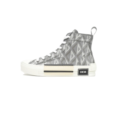 EM Sneakers Dior B23 HT Oblique Gray Diamond 01