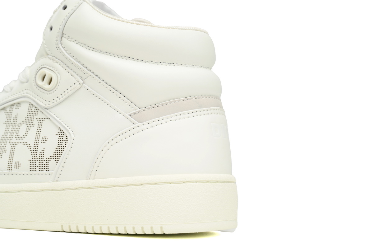 EM Sneakers Dior B27 High-Top Sneaker White Oblique Galaxy Leather White
