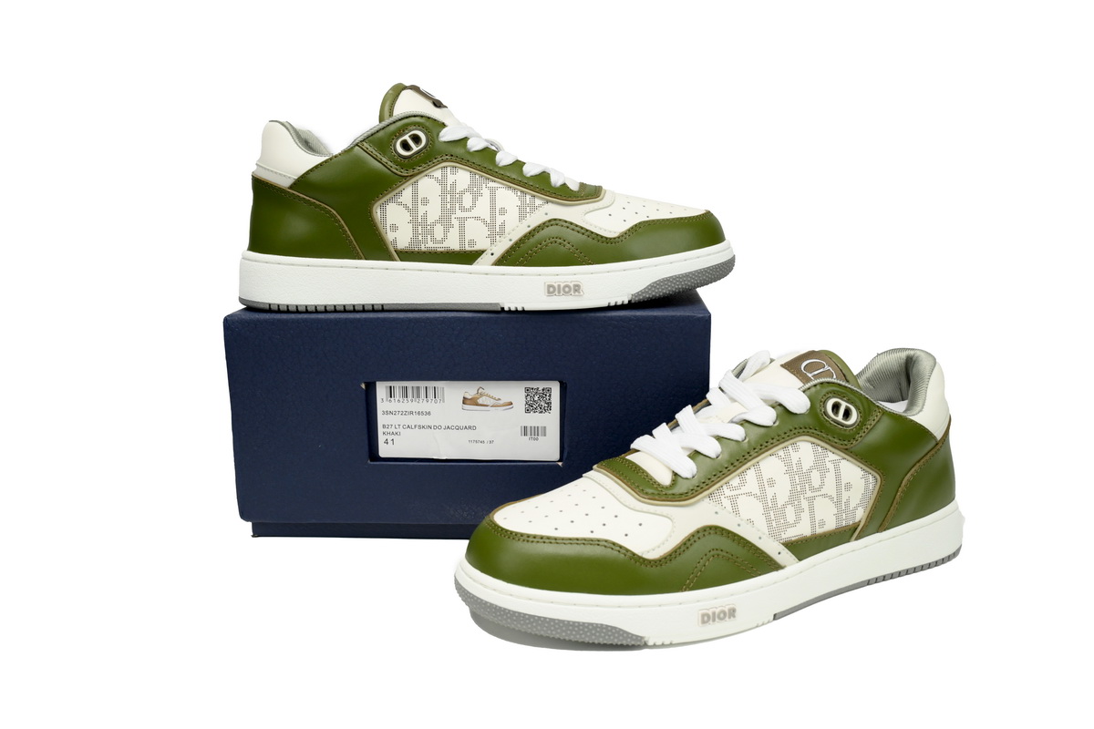EM Sneakers Dior B27 Low Olive