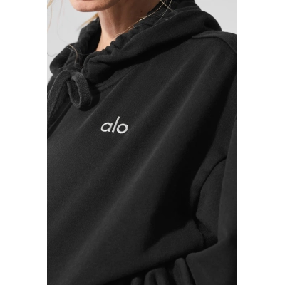 EM Sneakers Alo Yoga Accolade Hoodie Black 02